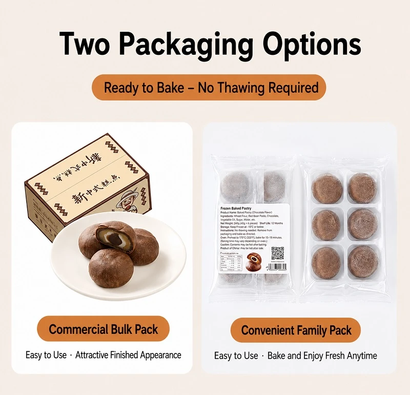 Frozen Coconut Pastry Packaging Frozen Coconut Pastry Packaging