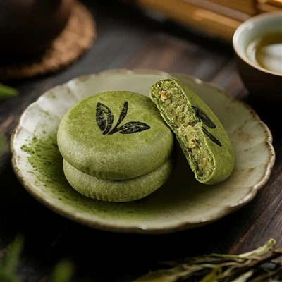 Green Tea Shortbread