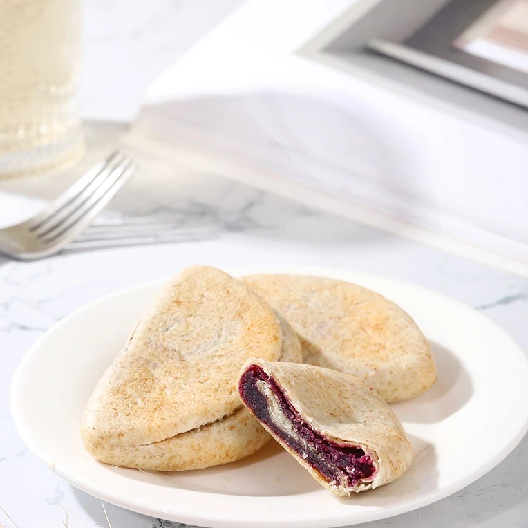 Whole Wheat Purple Yam & Taro Pastry
