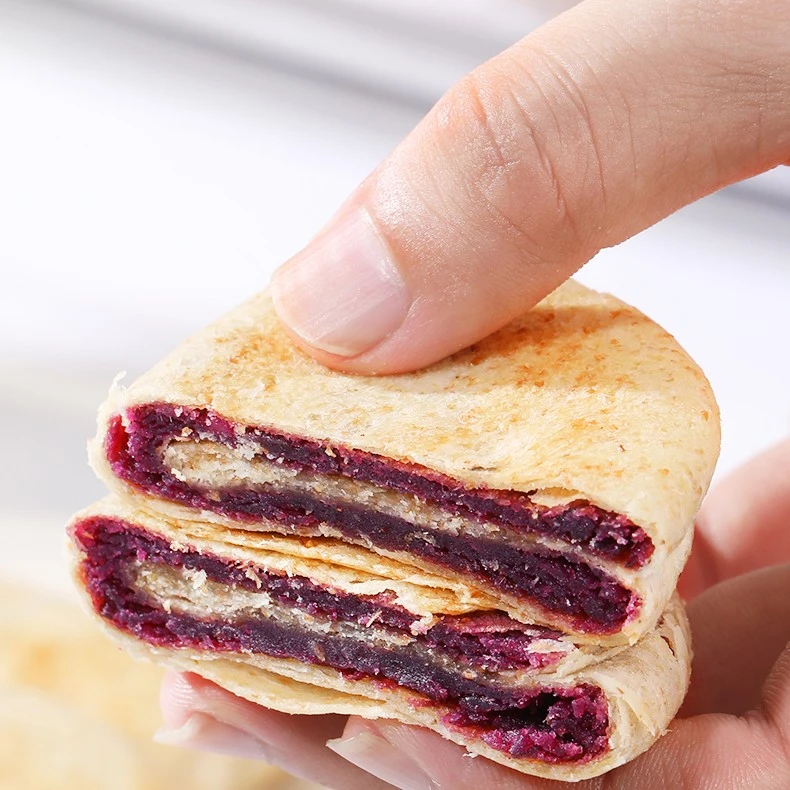 Whole Wheat Purple Yam Pastry
